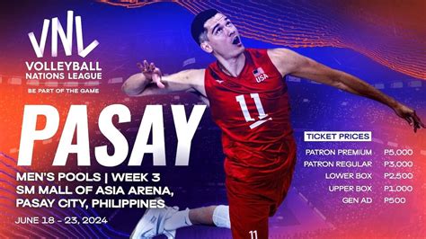 vnl tickets manila